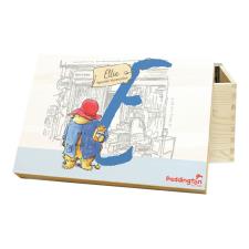 Personalised Paddington Bear Initial Memory Box